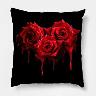 Bleeding Roses Pillow