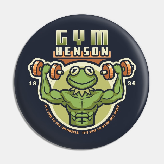 Gym Henson Pin by chocopants