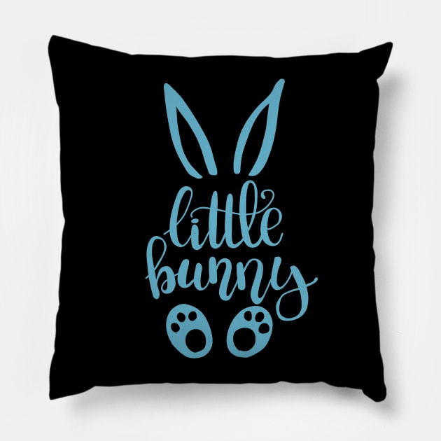 Little Bunny Pillow by valentinahramov