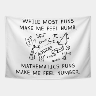 Mathematics Puns Tapestry