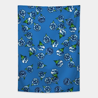 Blue Roses Tapestry