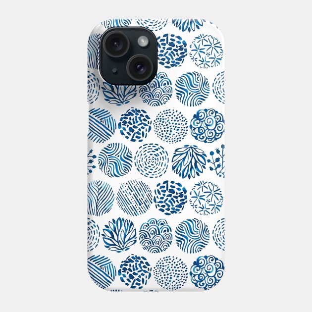 Japanese Circles Phone Case by kostolom3000