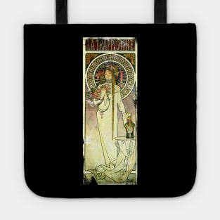 Art Nouveau - LaTrappistine Alphonse Mucha Tote