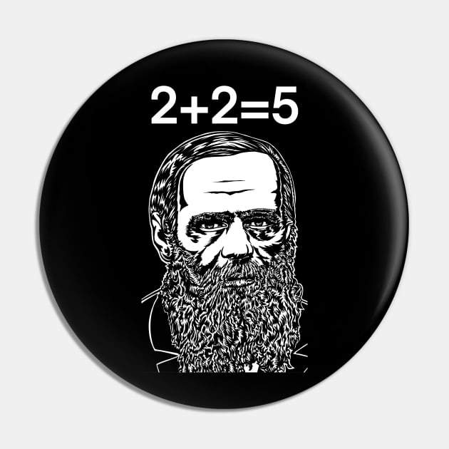 FYODOR DOSTOYEVSKY quote .1 - ink portrait Pin by lautir