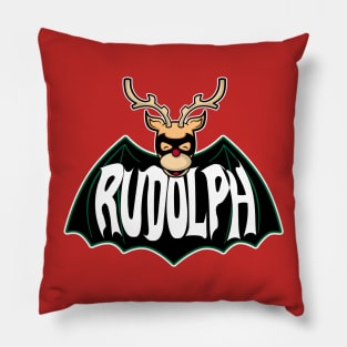 Bat Rudolf Pillow
