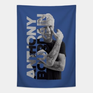 Funny Chef Anthony Bourdain Tapestry