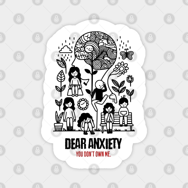 Dear Anxiety Magnet by TurnEffect