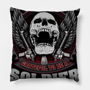 U.S Soldier Veteran military gift patriotic army T-Shirt Pillow