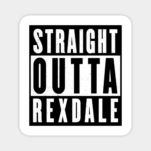 Straight Outta Rexdale Ontario Magnet by JigglePeek