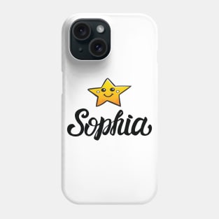 Sophia Cute Star. My Name is Sophia! Phone Case