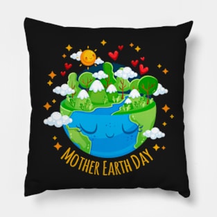 mother earth day t-shirt gift Earth Day 50th 22 April 2020 Pillow