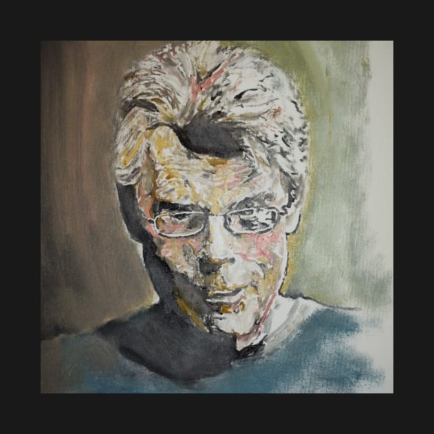 Stephen King by Mike Nesloney Art