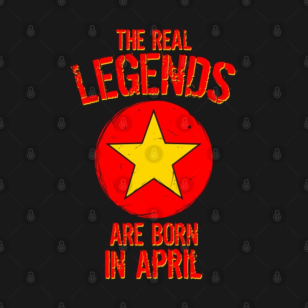 The Real Legends Are Born In April by mazyoy