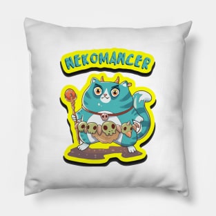 NekoMancer Art Pillow