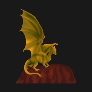 Dragonriders of Pern Gold Dragon T-Shirt