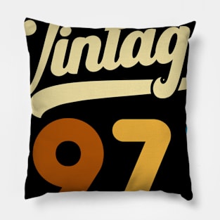 1977 Vintage Gift 43rd Birthday Retro Style Pillow