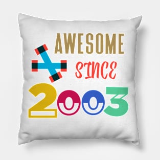 21st birthday gift Pillow