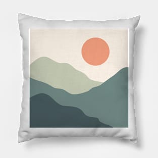 Minimal Land & Sea Pillow