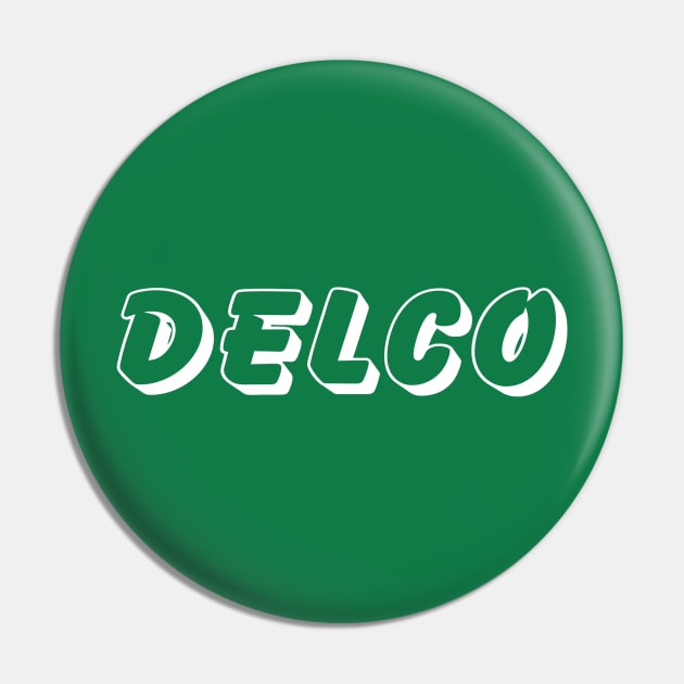 DELCO PA Pin by MAS Design Co