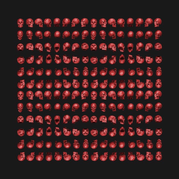 Skull Army Red by Diego-t