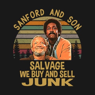 Vintage Comedy Movie Salvage We Buy Sell Junk T-Shirt