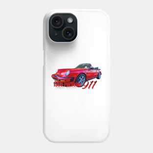 1985 Porsche 911 Carrera Cabriolet Phone Case