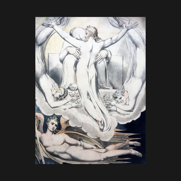 William Blake - Christ as the Redeemer of Man, 1808 by MurellosArt