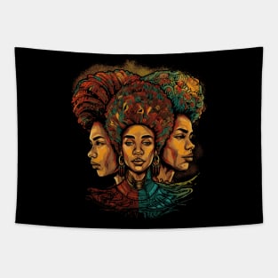 Juneteenth Afrocentric Celebration Tapestry