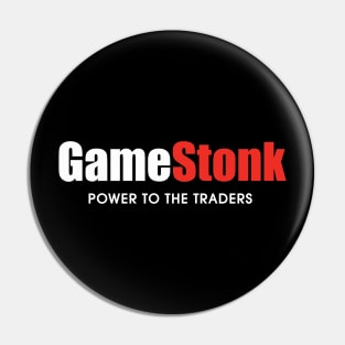 Gamestonk Power to the Traders Pin