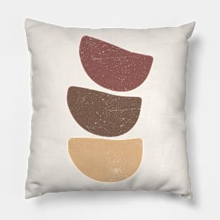 Boho abstract shapes Pillow