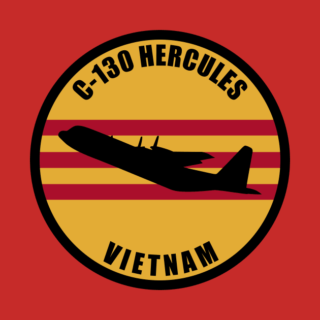 C-130 Hercules Vietnam by Tailgunnerstudios