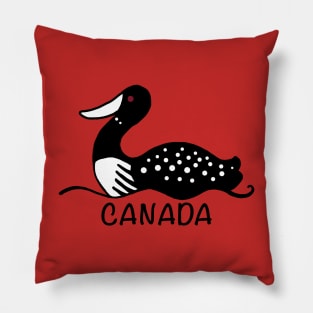 Canada loon Pillow