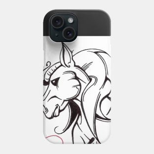 The Black Stallion Phone Case