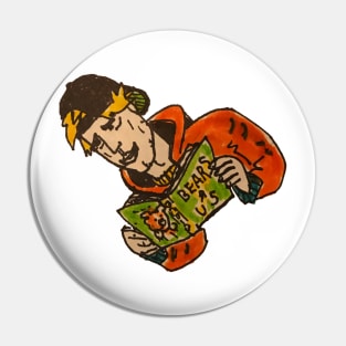 Grizzly Man Pin