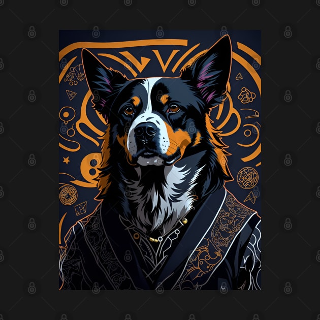 Maximalist Style Dog Lord by Obotan Mmienu