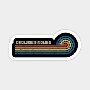 Crowded House - Retro Sunset Magnet