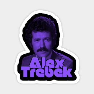 Alex trebek\\\original retro Magnet