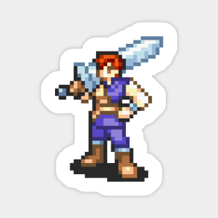 Mercenary Fighting Sprite Magnet