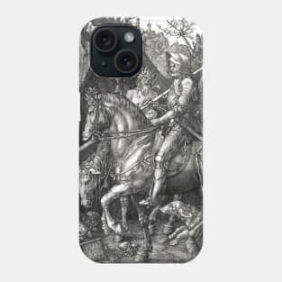 "Ritter, Tod und Teufel" - Albrecht Dürer, c.1513. Phone Case