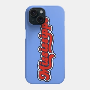 Retro Mississippi Script Phone Case