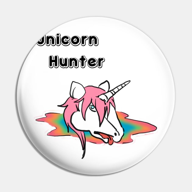 Unicorn Hunter Pin by Make_them_rawr