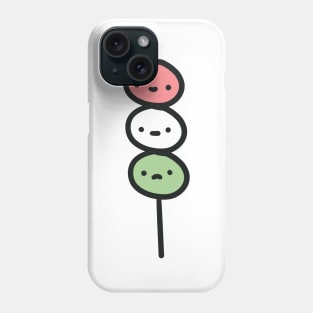 cute japanese dango desert design Phone Case