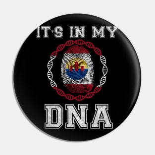 French Polynesia  It's In My DNA - Gift for French Polynesian From French Polynesia Pin