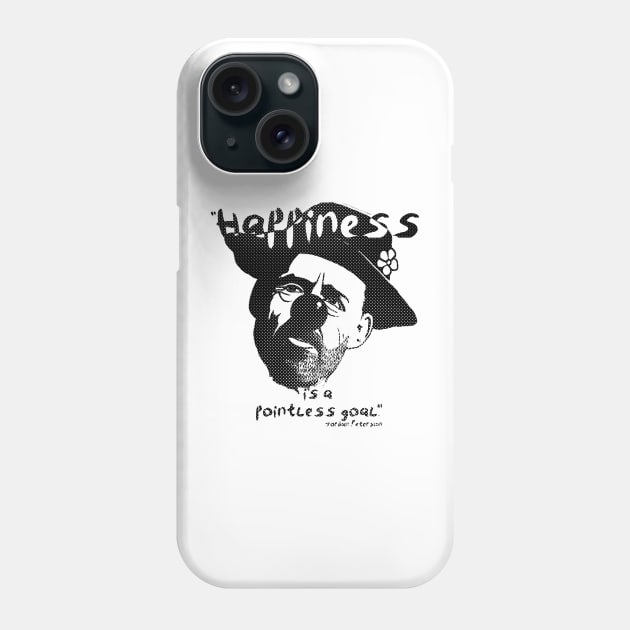 Sad Clown HalfTone Phone Case by Cryptids-Hidden History