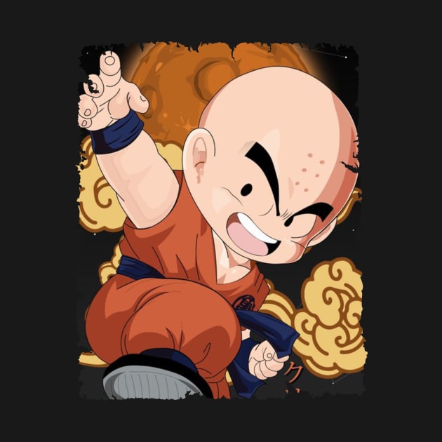 KRILLIN KRILIN MERCH VTG by kuzza.co