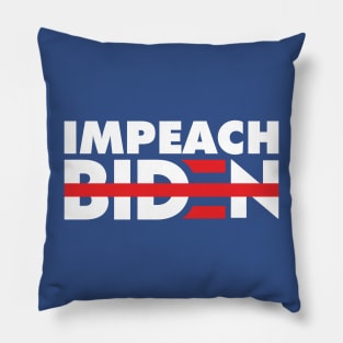 Impeach Biden Anti Biden Pillow