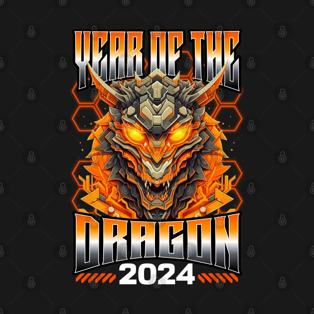 Chinese New Year 2024 Year of The Dragon by creative