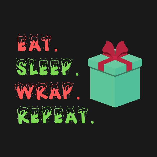 Eat. Sleep. Wrap. Repeat. by playerpup