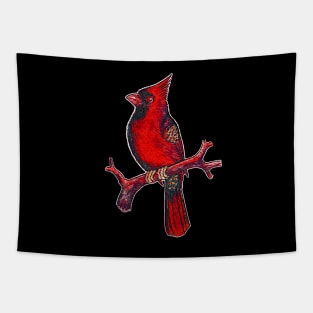 Red Cardinal bird Tapestry