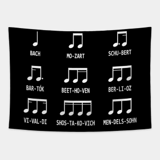 Notes Music Tapestry